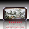 陶瓷瓷板畫，高檔饋贈禮品，景德鎮(zhèn)陶瓷瓷板畫