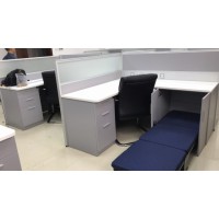 易美辦公家具定制，一體工作位與午休床，工作睡覺(jué)兩不誤