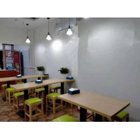 餐飲桌椅，茶餐廳桌椅，飯店快餐桌椅定做批發(fā)工廠