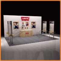 出國展覽展會布展展架，輕便重復(fù)使用背景架，折疊式背景板